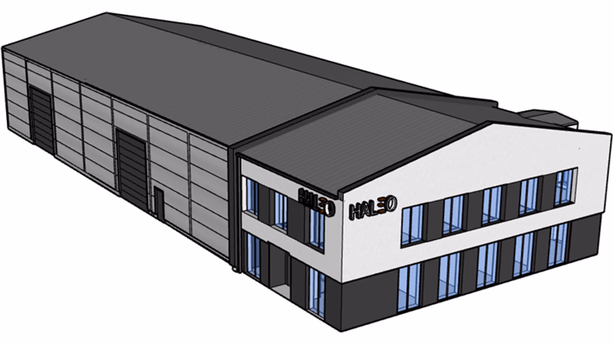 Budynek H18-B2-3 - widok SketchUp - zdjęcie 3